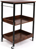 3-Tier Rolling Utility Cart by Kersiki