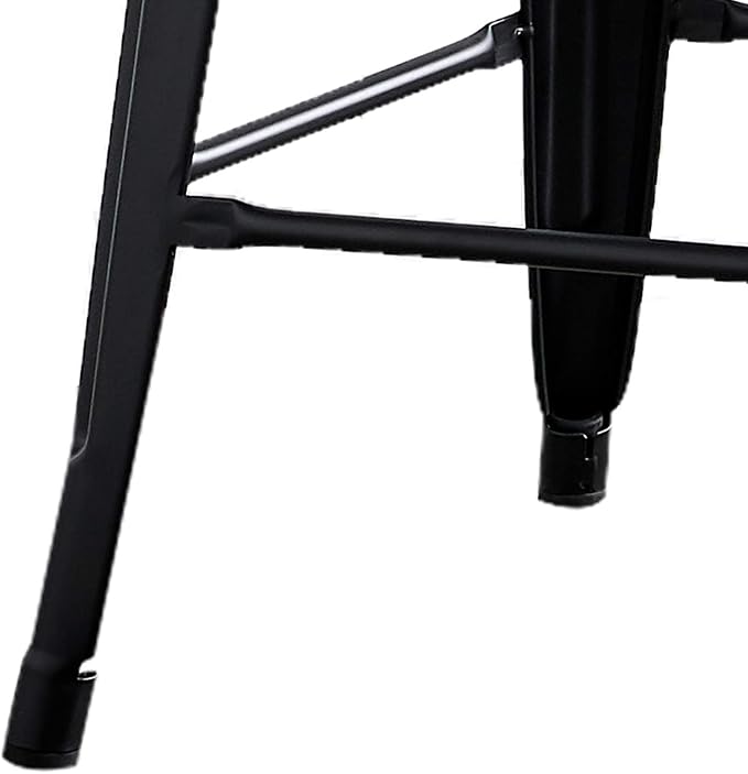 AC Pacific 24” Metal Barstool Set of 4 – Country Rustic Style - Image 8