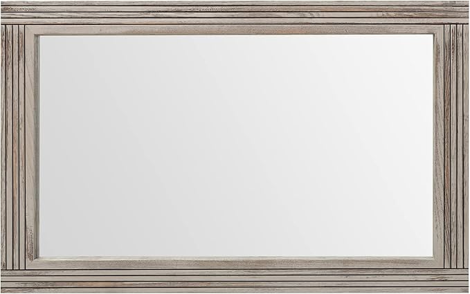 YOSHOOT Hand-Made Wooden Spliced Wall Mirror - Image 4