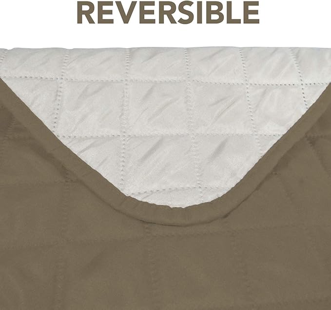 PureFit Reversible Sofa Cover Water Resistant Chair Couch Cover, Machine - Image 5