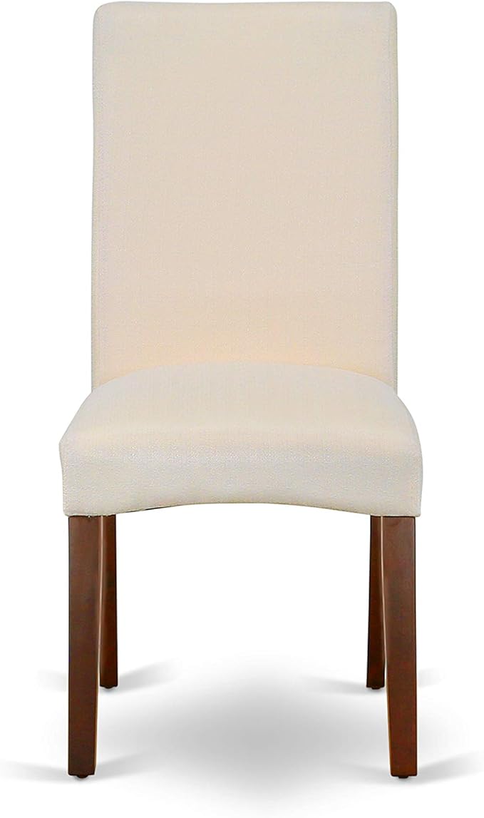 East West Furniture DLDR3-MAH-01 3 Piece Kitchen Table & Chairs Set Contains a - Image 7