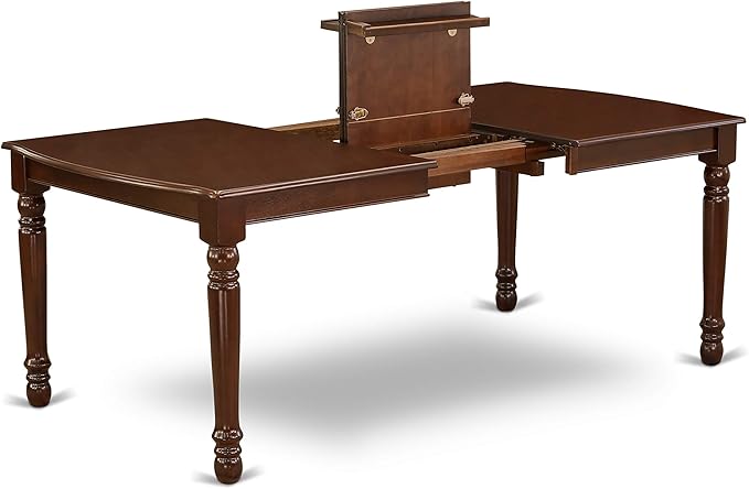 East West Furniture DOIP5-MAH-C 5 Piece Dining Table Set - Image 6