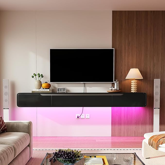 Fully-Assembled Floating TV Stand - Image 7