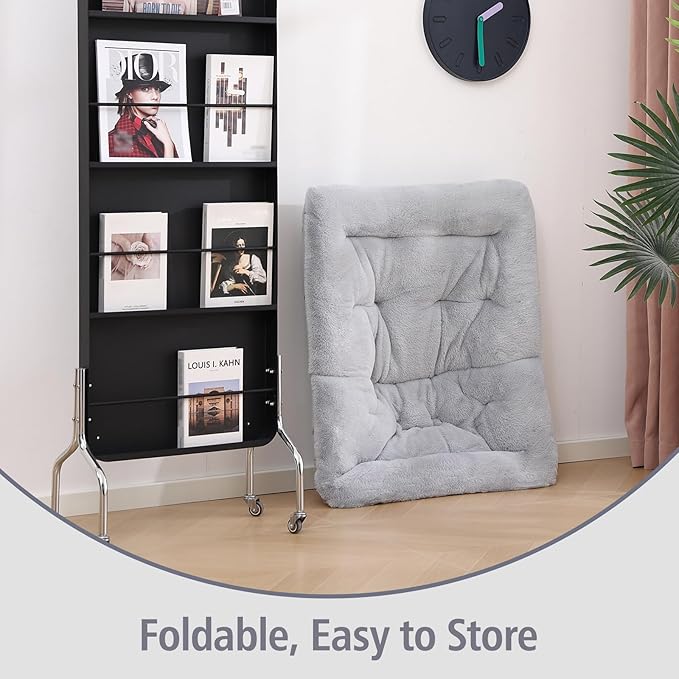 Welnow Comfy Saucer Chair, Oversized Folding Reading Chair - Image 5