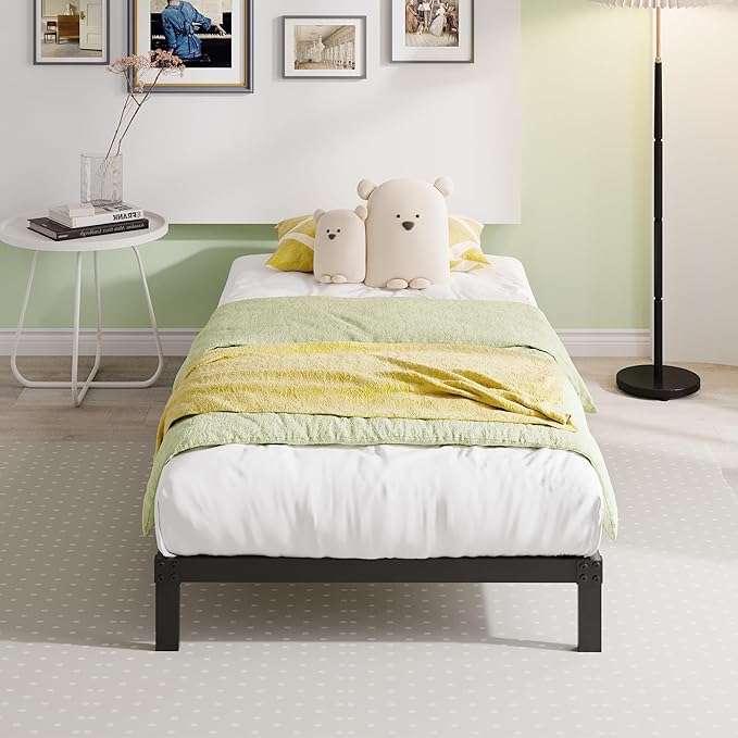 EMODA 6 Inch Twin XL Bed Frames No Box Spring Needed, Heavy Duty XL Twin Metal - Image 6