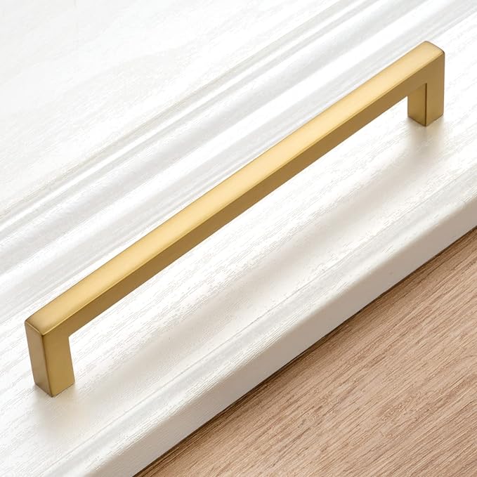 KOOFIZO 30-Pack Solid Square Bar Cabinet Handle - Image 7
