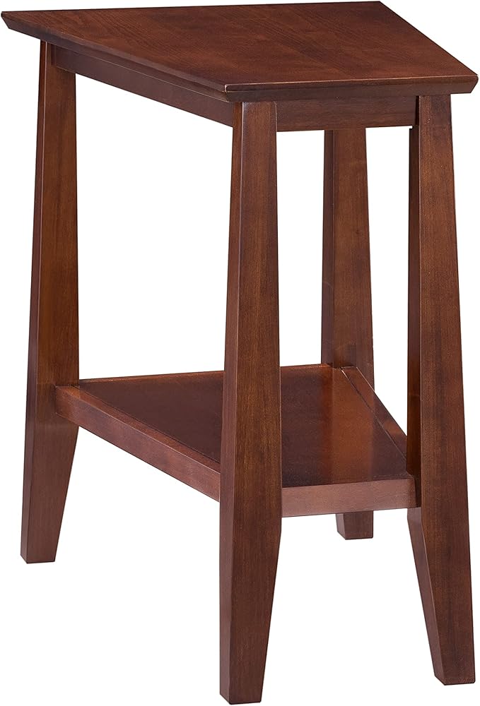 Delton 24 in. Solid Wood Recliner Wedge Side End Side Table - Image 5