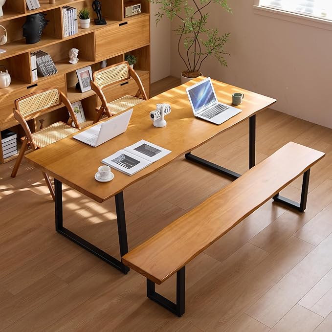 Solid Wood Administrative Computer Desk - Image 7