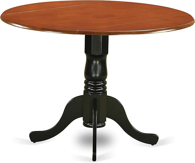 East West Furniture DLAN3-BCH-W 3 Piece Dinette Set - Image 4
