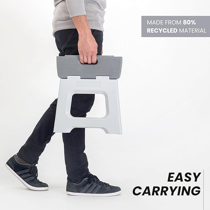 Vigar Compact Step Stool Foldable, 9-inch Step Stools - Image 7