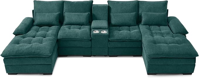 KEIKI 130" U-Shaped 6 seat Sofa - Image 7