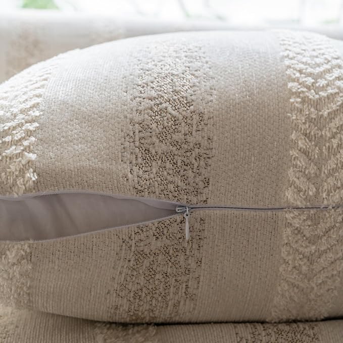Pack of 1 Decorative Throw Pillow Covers 20x20 Inch, Pillow Cases - Image 6