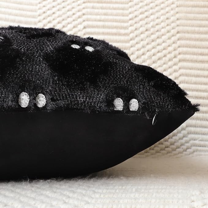 4TH Emotion Halloween Ghost Decorative Lumbar Pillow Covers 12x20 Set of 2 - Image 3