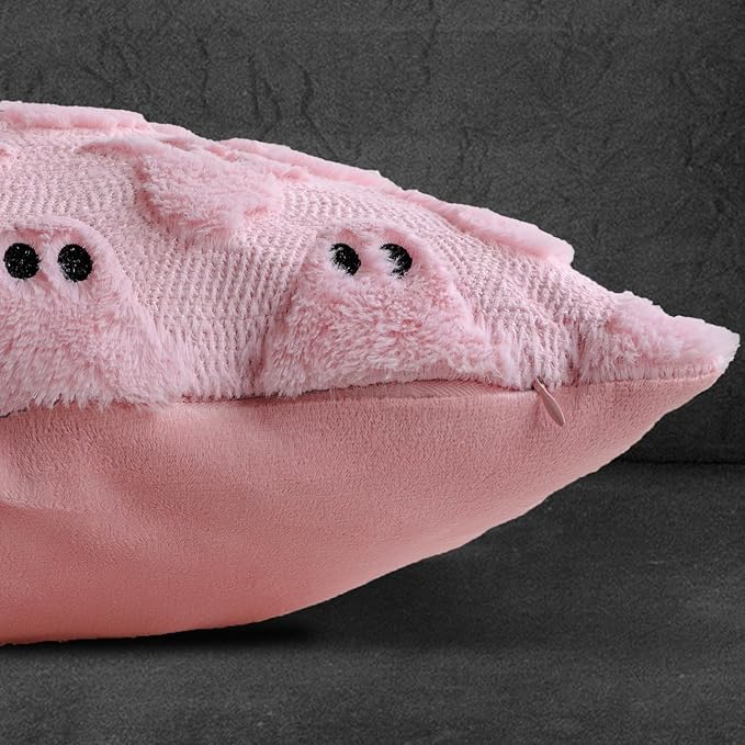 4TH Emotion Halloween Ghost Decorative Pillow Covers 20x20 Set of 2 - Image 3