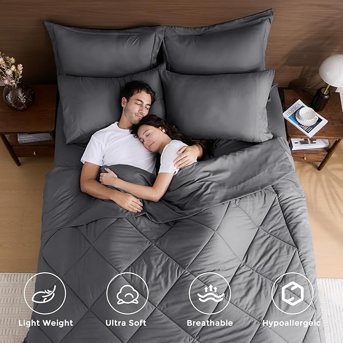 HEVUMYI Twin Comforter Set - Image 2