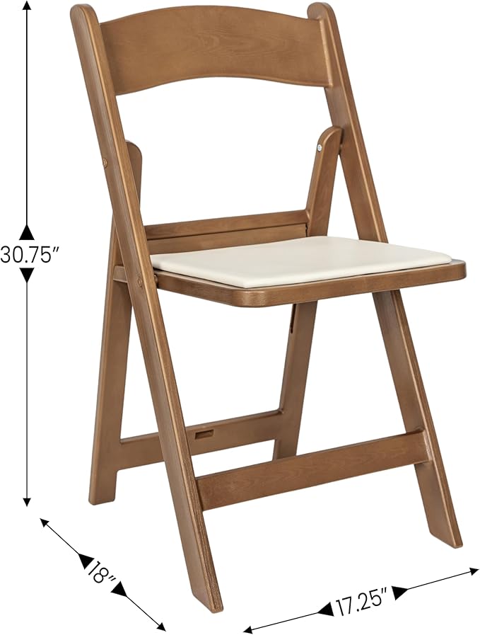 Flash Furniture Hercules Folding Resin– 2 Pack 800LB Weight Capacity Event Chair - Image 3