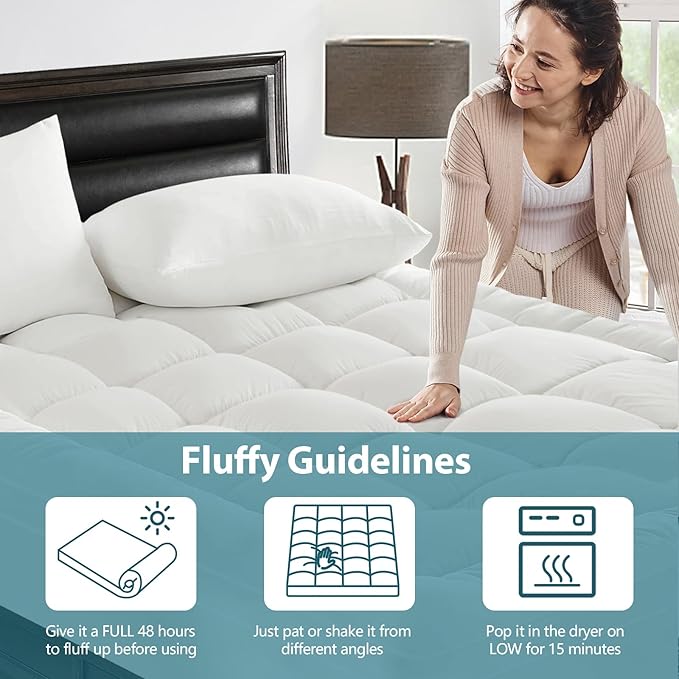 CYMULA Mattress Topper Super Queen Size - Image 5