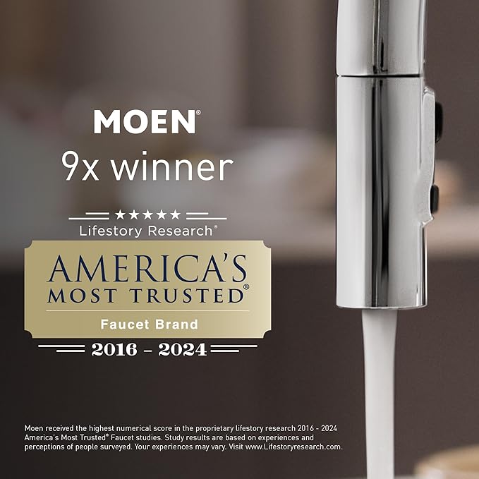 Moen DN0792BL Iso 22-Inch x 22-Inch Frameless Pivoting Bathroom Tilting Mirror - Image 5