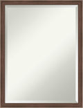 Amanti Art Brown Bathroom Mirror by AmantiArt