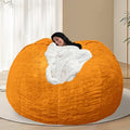 BCU 6FT Bean Bag Chair for Adults and Kids Without Filler Giant Stuffed Animal by BCU