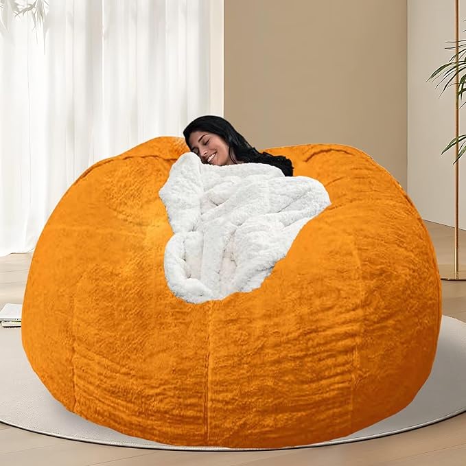 BCU Oversized Bean Bag Cover Comfy Beanbag Chair by BCU