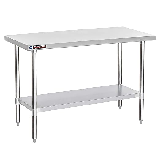 DuraSteel 24x60 Stainless Steel Work Table by DuraSteel