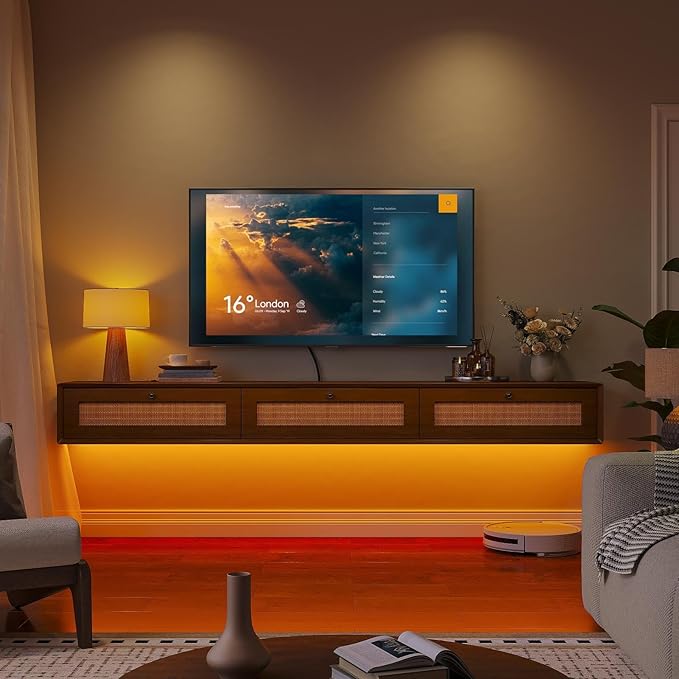 Fully-Assembled Floating TV Stand - Image 6
