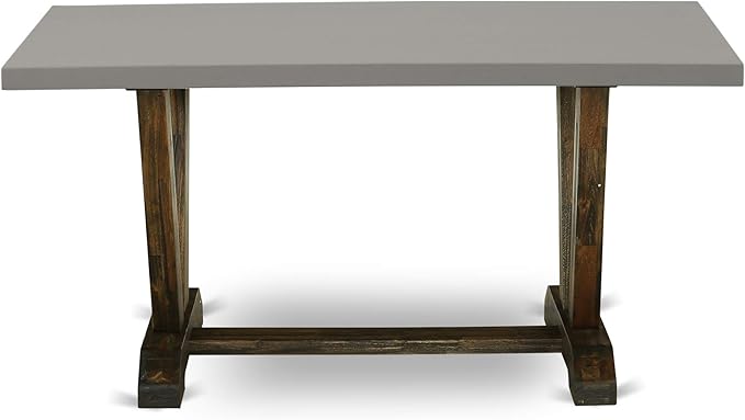 East West Furniture V797FL716-9 9 Piece Dining Room Table Set Includes a - Image 5