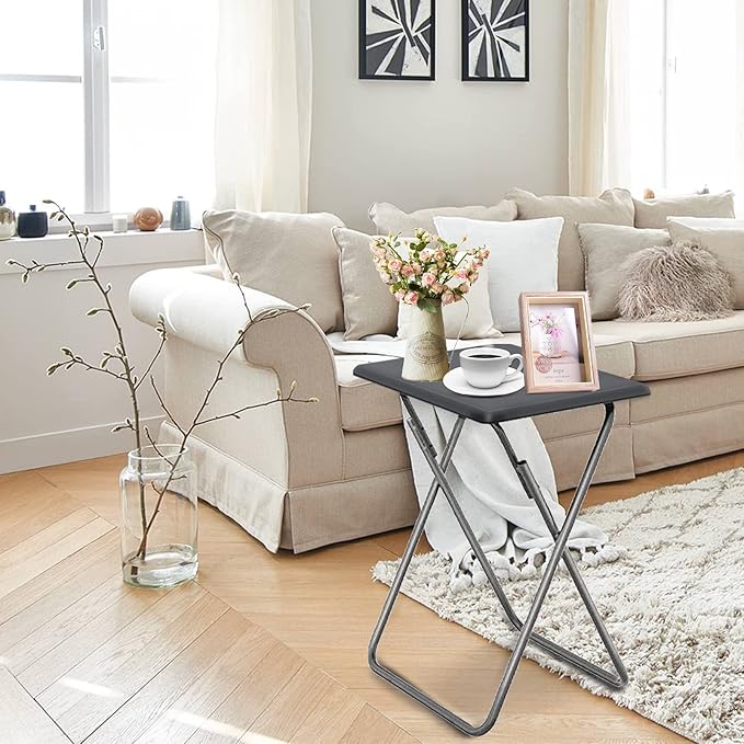 Garden 4 you Folding TV Tray Table/TV Dinner Trays Tables - Image 2