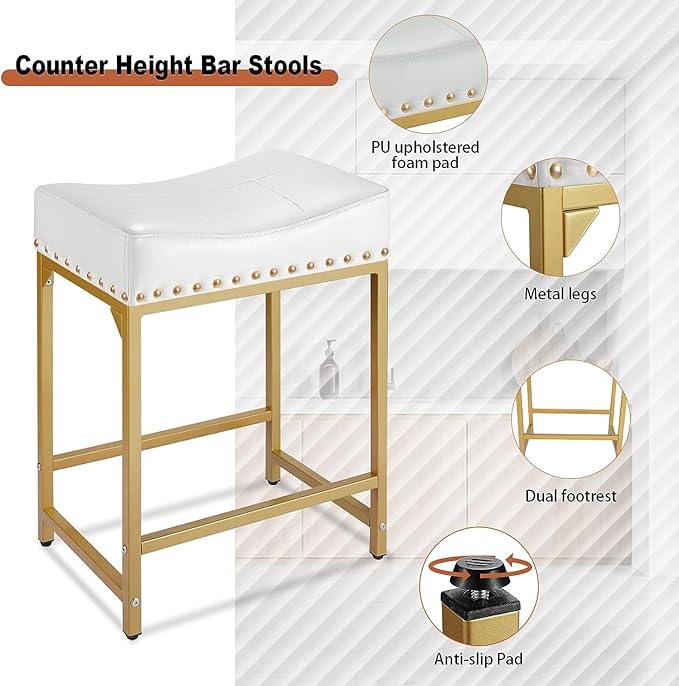 Bar Stools Set of 2 - Image 6