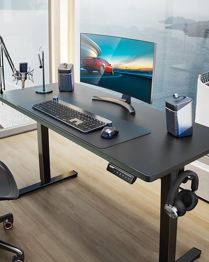 ErGear Height Adjustable Electric Standing Desk, 63 x 27.5 Inches Sit Stand up - Image 2