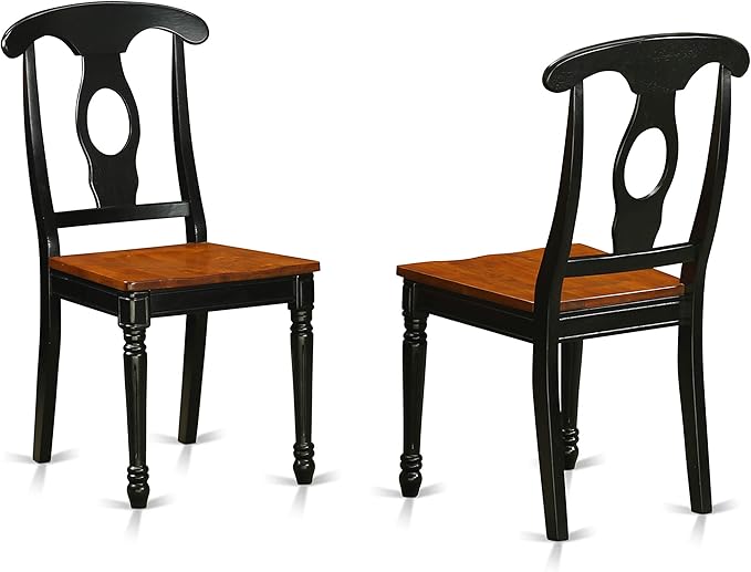 East West Furniture MZKE5-BCH-W 5 Piece Modern Dining Table Set Includes a - Image 11