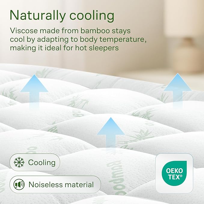 Ultra Soft Queen RV Size Mattress Topper - Image 3