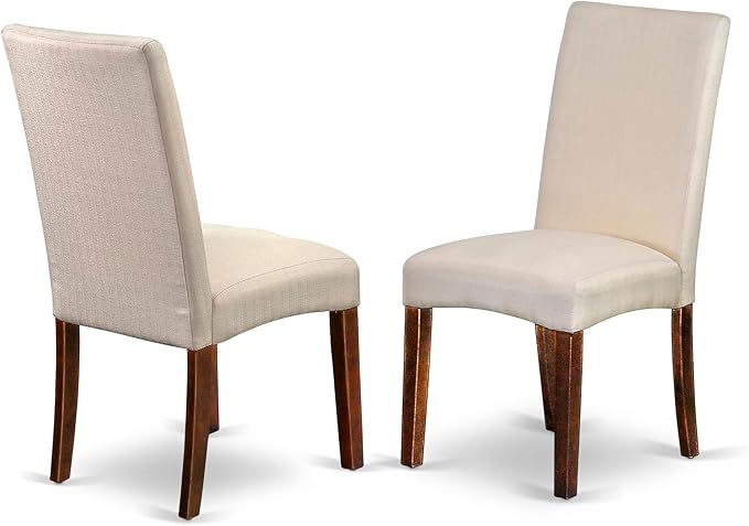 East West Furniture AMDR3-MAH-01 3 Piece Dinette Set - Image 4