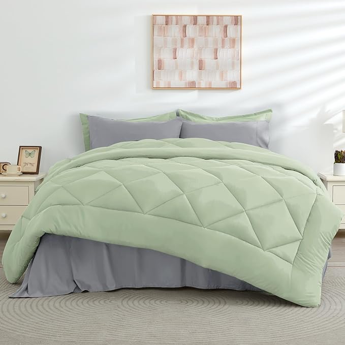 HEVUMYI Twin-XL Comforter Set - Image 7