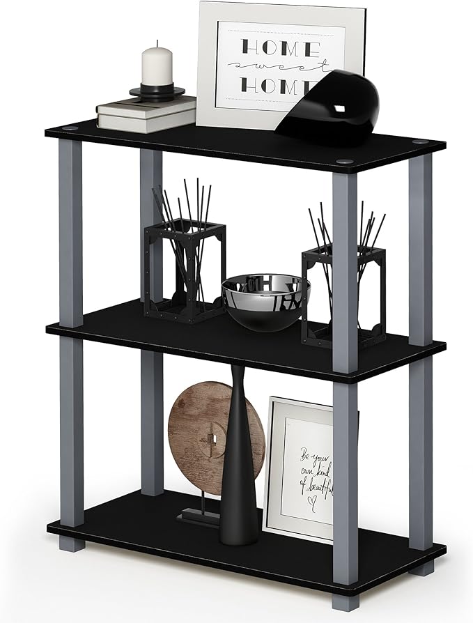 Furinno Turn-S-Tube 3-Tier Compact Multipurpose Shelf 2-Pack - Image 5