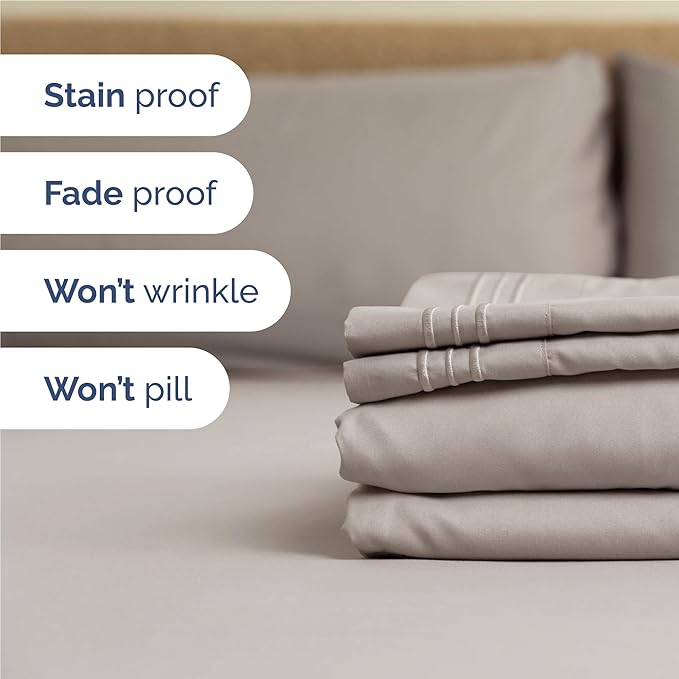 Twin XL Size 3 Piece Sheet Set - Image 5
