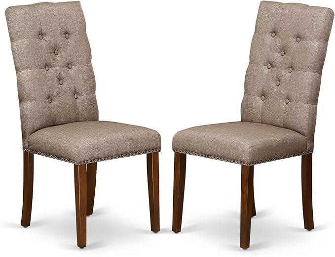 East West Furniture ELP3T16 Elsa Parson Dining Chairs by EastWestFurniture
