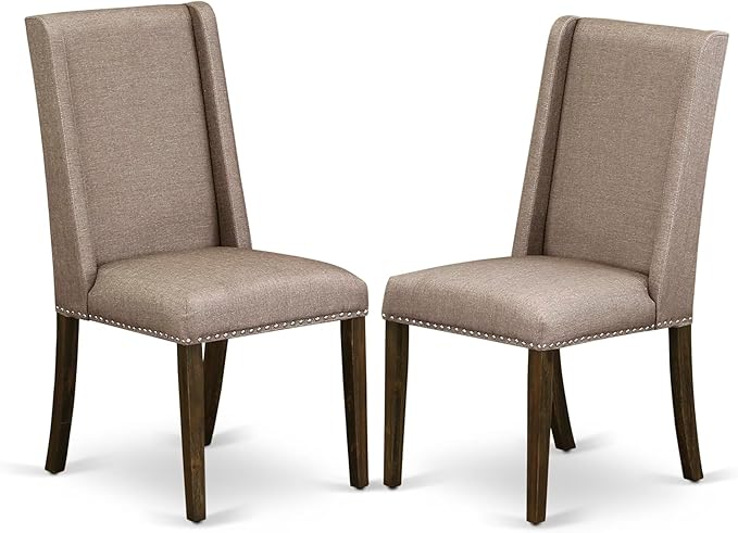 East West Furniture X727FL716-5 5 Piece Dining Set Includes a Rectangle Dining - Image 4