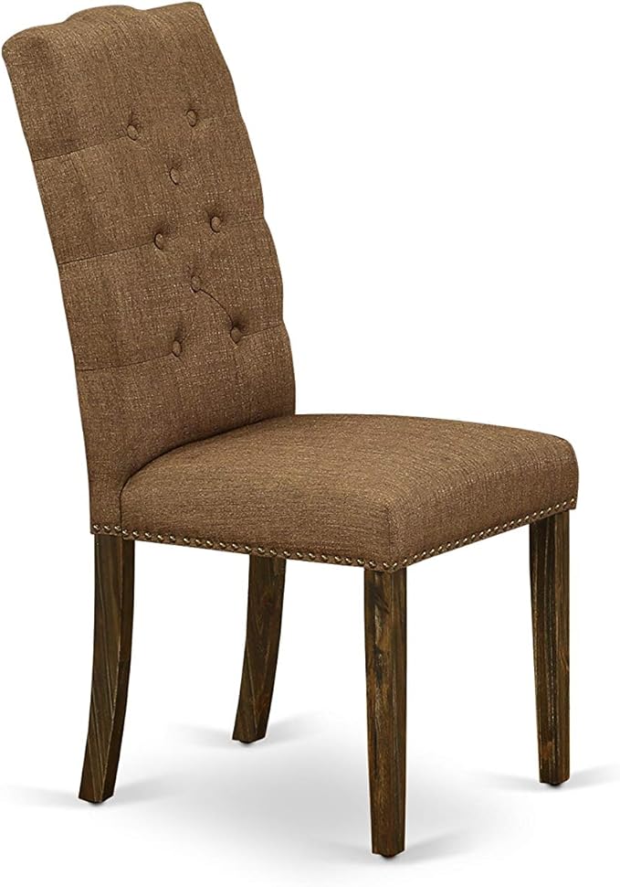 East West Furniture F2EL5-718 5 Piece Kitchen Table & Chairs Set Includes a - Image 10