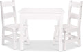 Melissa & Doug Wooden Kids Table & Chairs Set, Montessori, Homeschool Classroom by MelissaDoug
