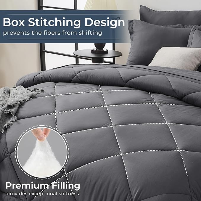 HEVUMYI Twin Comforter Set - Image 4