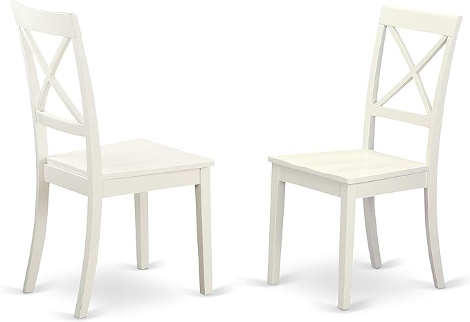 East West Furniture NDBO3-LWH-W 3 Piece Dinette Set - Image 7