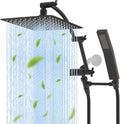 Hibbent All Metal 10'' Rainfall Shower Head, Shower Head Combo, High Pressure by Hibbent