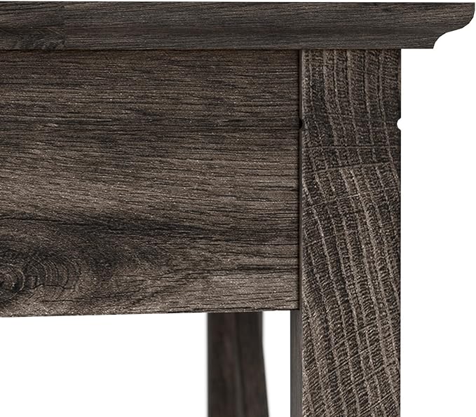 Bush Furniture Key West L Shaped Desk, 60-inch Modern Farmhouse Writing Desk - Image 4