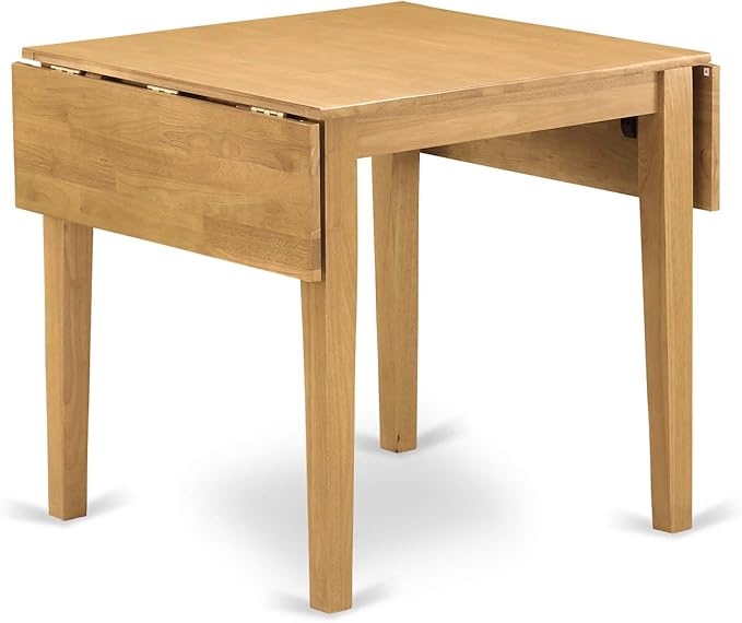 East West Furniture NDEN5-OAK-08 5 Piece Dining Set Includes a Rectangle Dining - Image 5