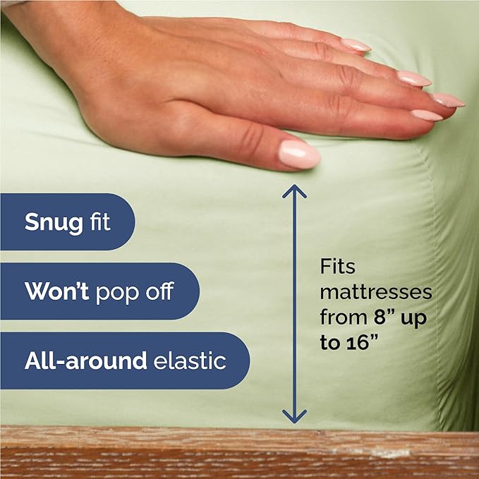Twin XL Size 3 Piece Sheet Set - Image 3