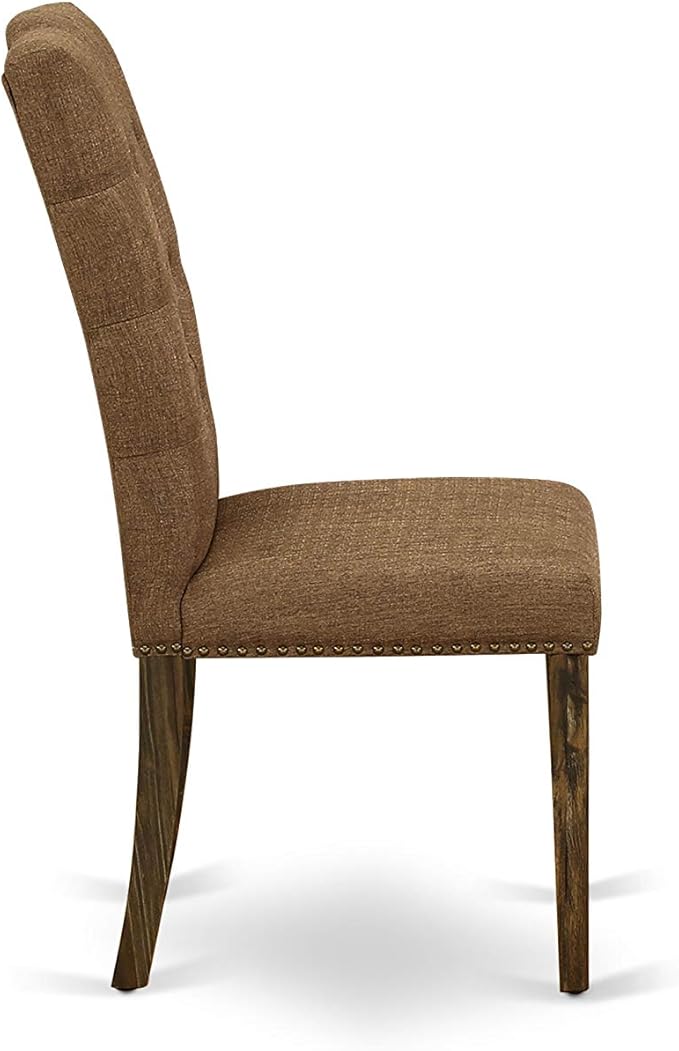 East West Furniture ELP7T18 Elsa Parson Chairs - Image 6