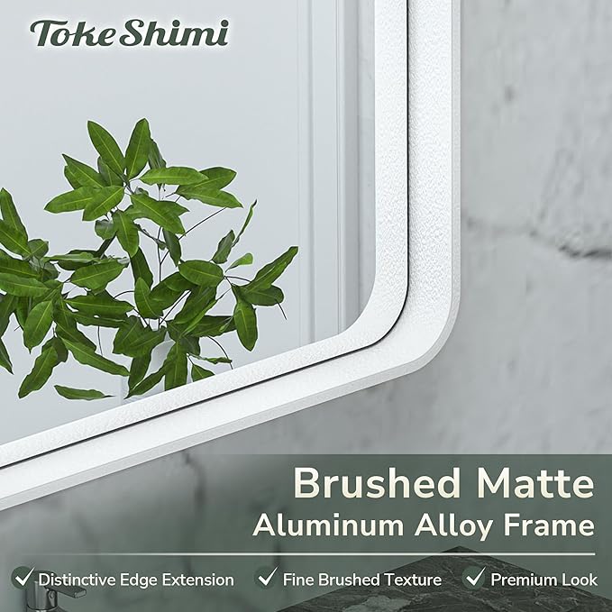 TokeShimi 40 x 24 Inch Wall Mirror - Image 3