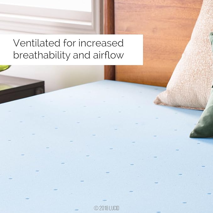 Lucid 2 Inch Mattress Topper - Image 3